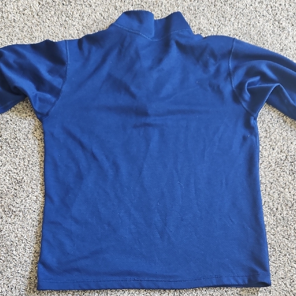 Patagonia Navy Blue Quarter-Zip Pullover - Picture 2 of 4